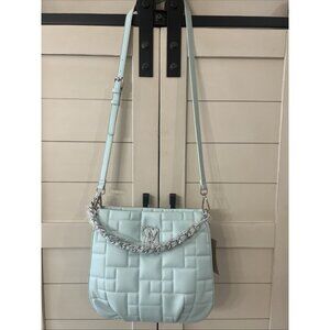 NWT Steve Madden ML Mint Green Quilted Crossbody Handbag Retail $88